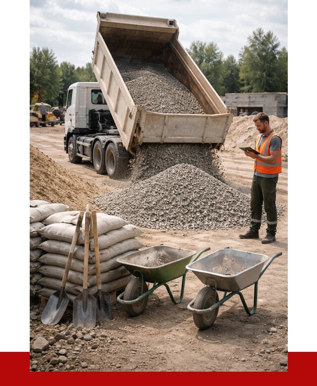 Доставка нерудных материалов в Чистополе от 1229 руб. | ПРОНЕРУДЧст