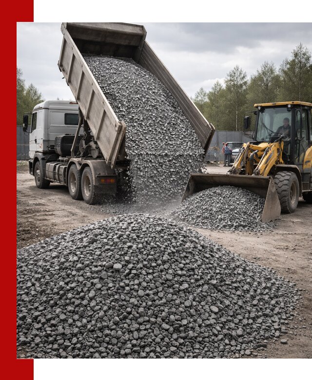Доставка и продажа щебня гранитного в Чистополе