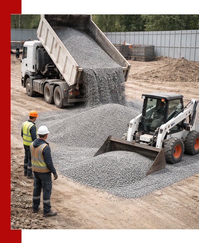 Доставка и продажа гранитного щебня фракции 0-5 в Чистополе