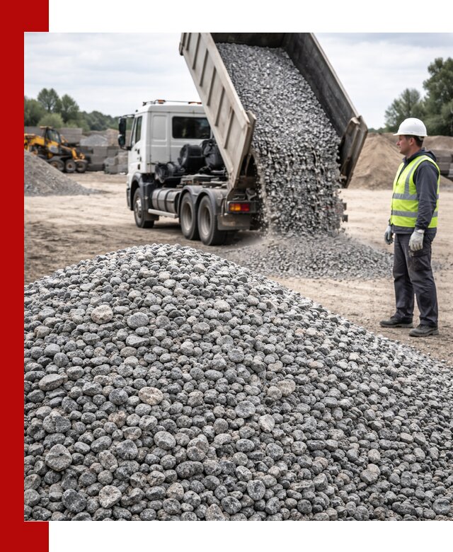 Доставка и продажа гранитного щебня фракции 5-20 в Чистополе