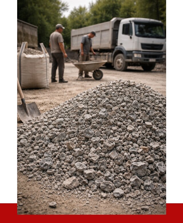 Гранитный щебень фракция 20-40 в Чистополе от 3276 руб. ПРОНЕРУДЧст