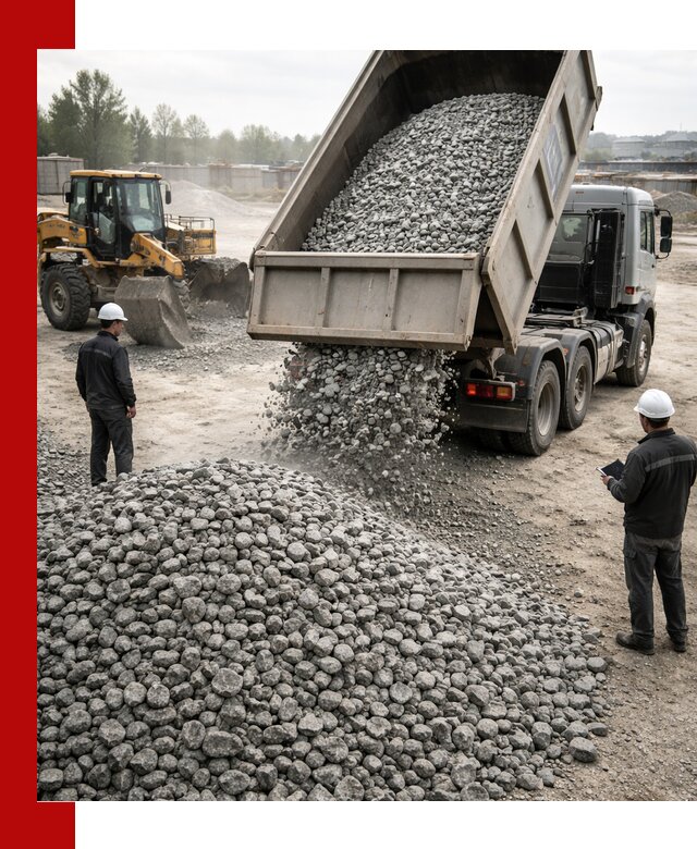 Доставка гранитного щебня фракции 20-40 в Чистополе