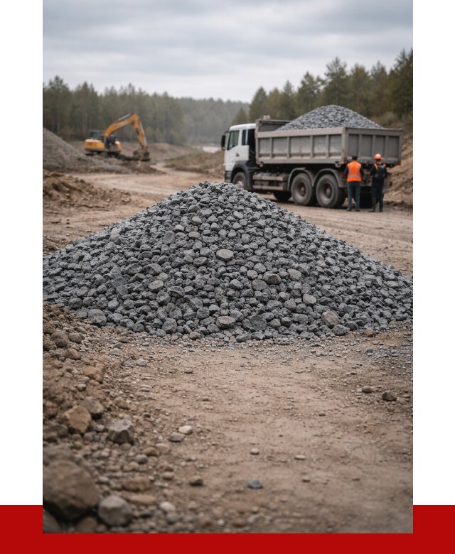 Щебень габбро диабаз фракция 40-70 в Чистополе от 2253 р-ПРОНЕРУДЧст