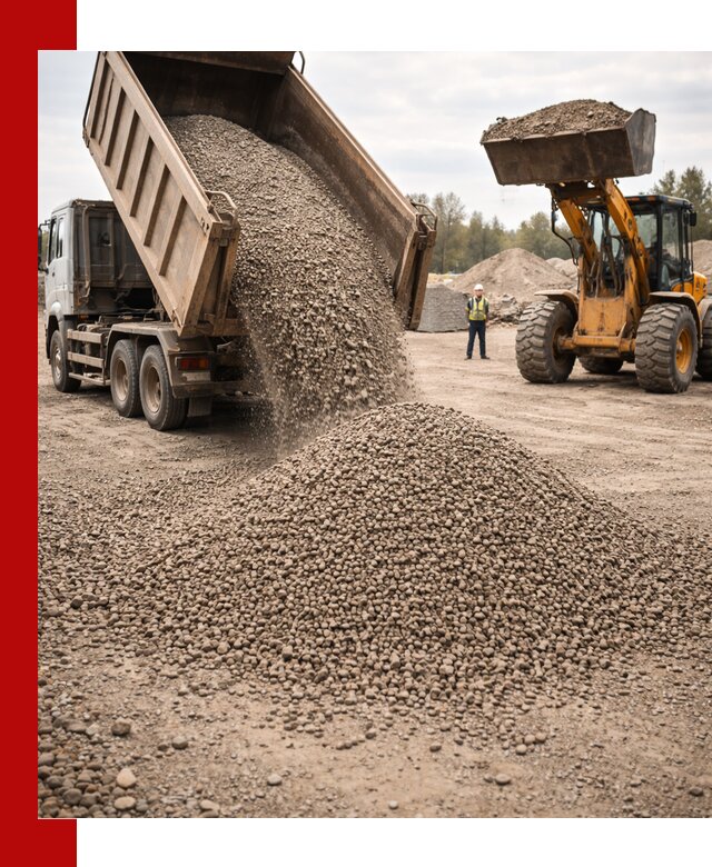 Гравийный щебень фракция 3–10 с доставкой в Чистополе