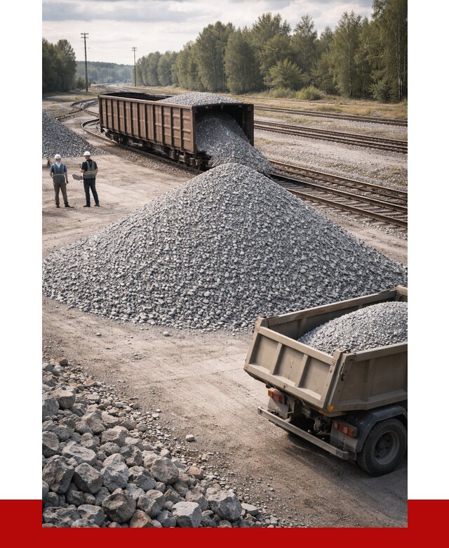 Железнодорожный щебень 20-60 в Чистополе от 1741 р. | ПРОНЕРУДЧст