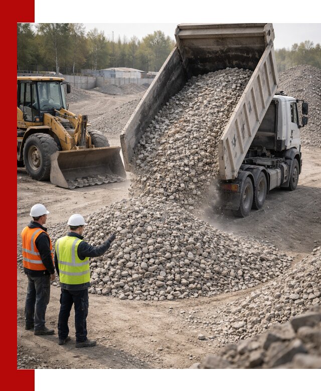 Вторичный щебень фракция 40–70 доставка в Чистополе