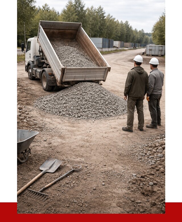 Бетонный щебень фракция 5-20 в Чистополе от 3276 р., ПРОНЕРУДЧст