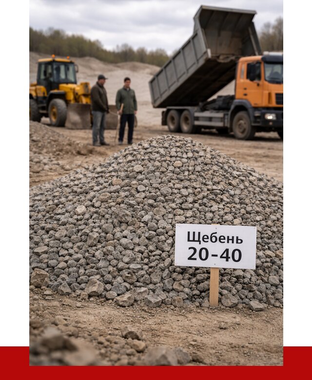 Бетонный щебень фракция 20-40 в Чистополе от 2509 р. | ПРОНЕРУДЧст