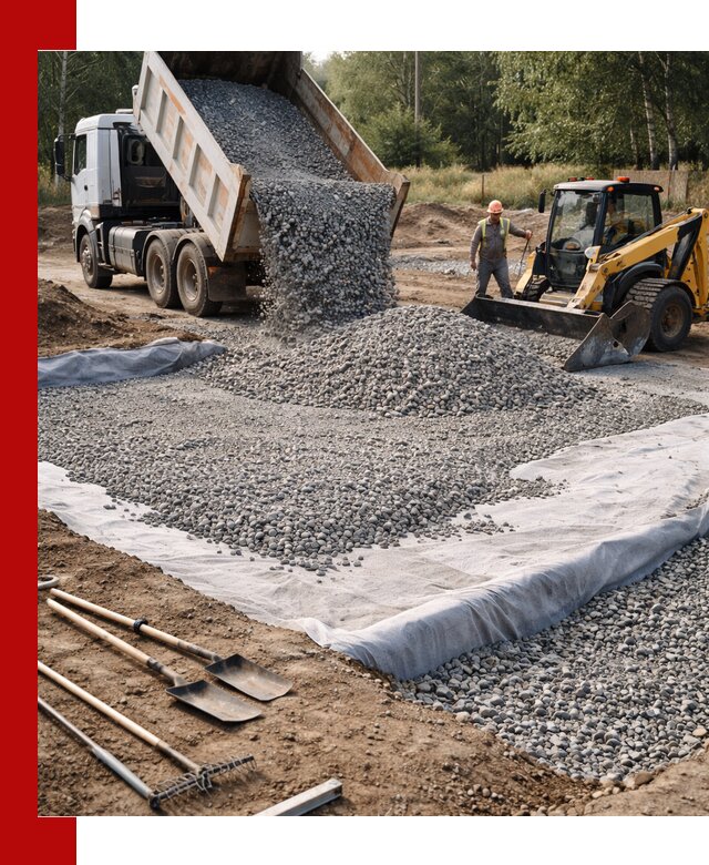 Щебень для фундамента с доставкой в Чистополе