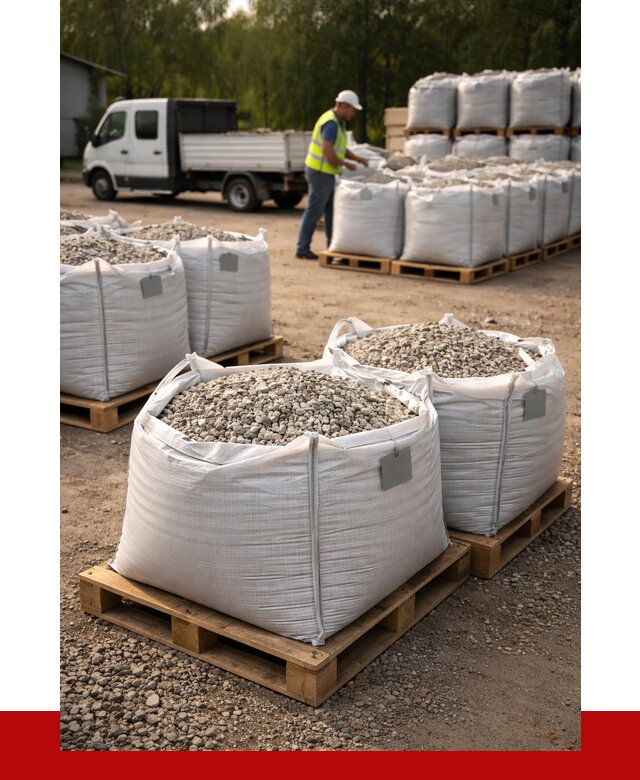 Щебень в мешках с доставкой в Чистополе от 4300 р. | ПРОНЕРУДЧст