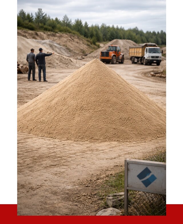 Карьерный песок навалом в Чистополе от 1843 р. | ПРОНЕРУДЧст