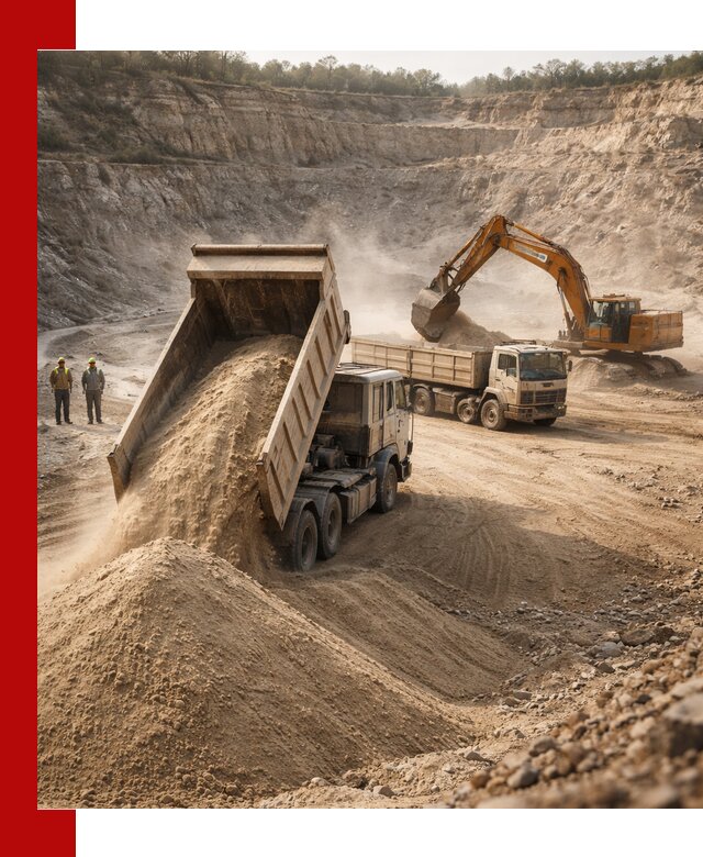 Карьерный песок навалом с доставкой в Чистополе