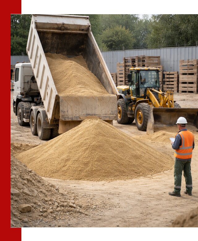 Доставка карьерного мелкозернистого песка в Чистополе