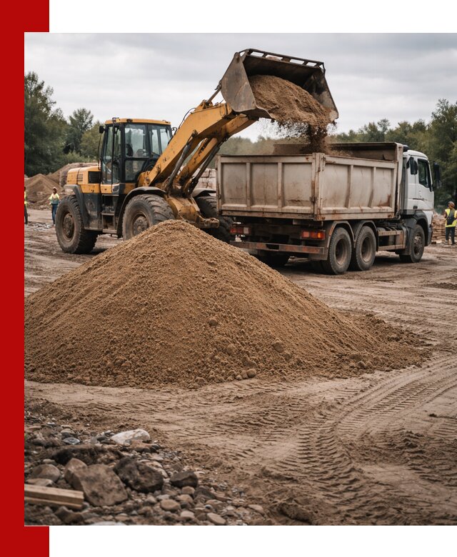 Доставка речного песка навалом в Чистополе быстро и выгодно