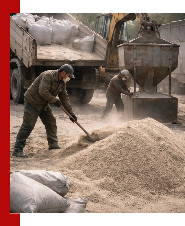 Кварцевый песок для пескоструя в Чистополе — доставка и качество