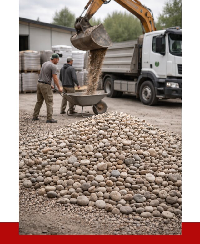 Галька декоративная в Чистополе от 3276 р. за куб | ПРОНЕРУДЧст