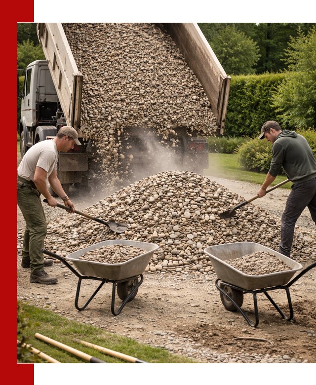 Доставка и продажа декоративной гальки в Чистополе