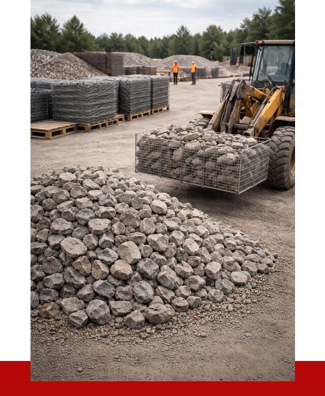 Камень для габионов фракция 70-150 в Чистополе от 4300 р. | ПРОНЕРУДЧст