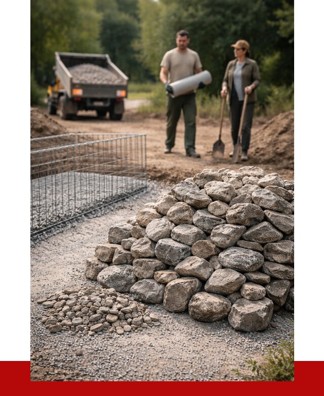 Камень для габионов фракция 100-200 в Чистополе от 4915 р. | ПРОНЕРУДЧст