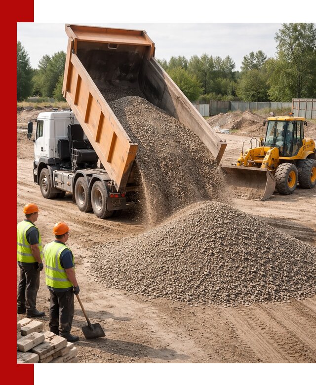 Доставка щебёночно-песчаной смеси ЩПС С7 в Чистополе