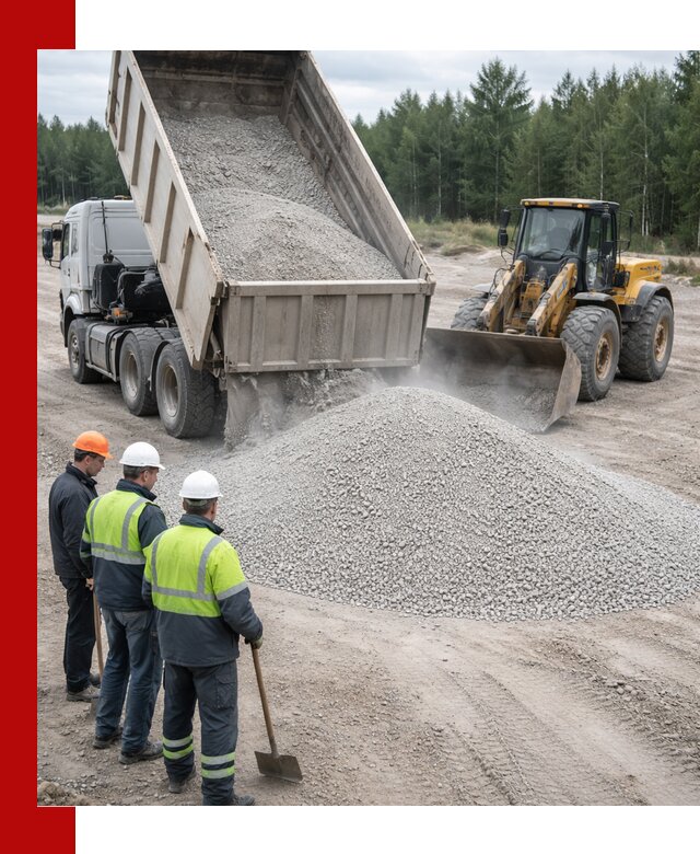 Известняковый отсев 0-5 доставка в Чистополе быстро и выгодно