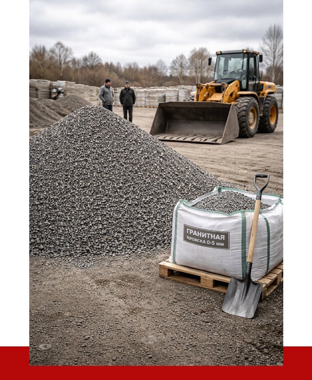 Купить гранитную крошку в Чистополе от 4915 р. с доставкой | ПРОНЕРУДЧст