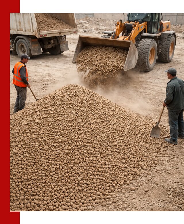 Керамзит фракция 10-20 с доставкой в Чистополе