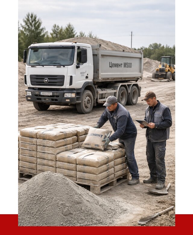 Купить цемент м500 с доставкой в Чистополе от 5324 р. | ПРОНЕРУДЧст