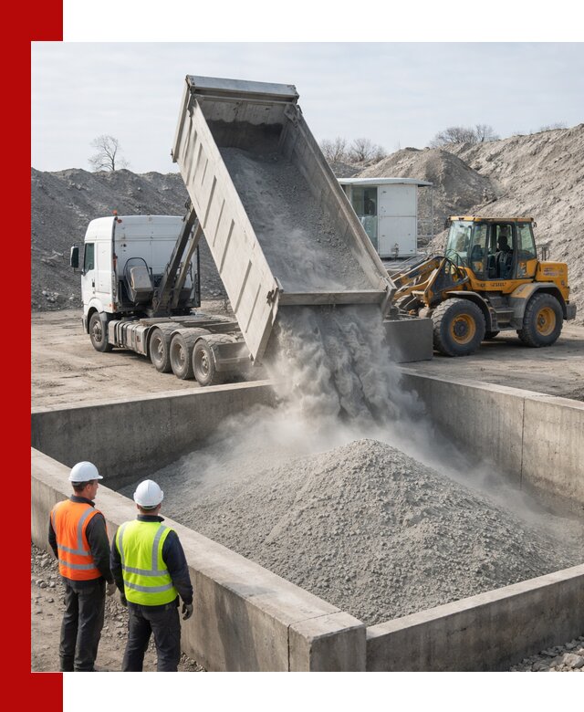 Доставка цемента навалом в Чистополе крупными партиями