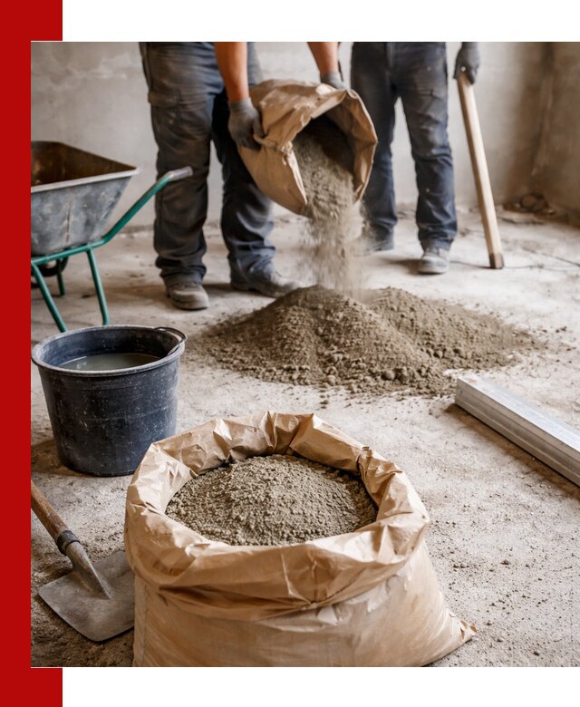 Доставка сухой смеси для стяжки в Чистополе