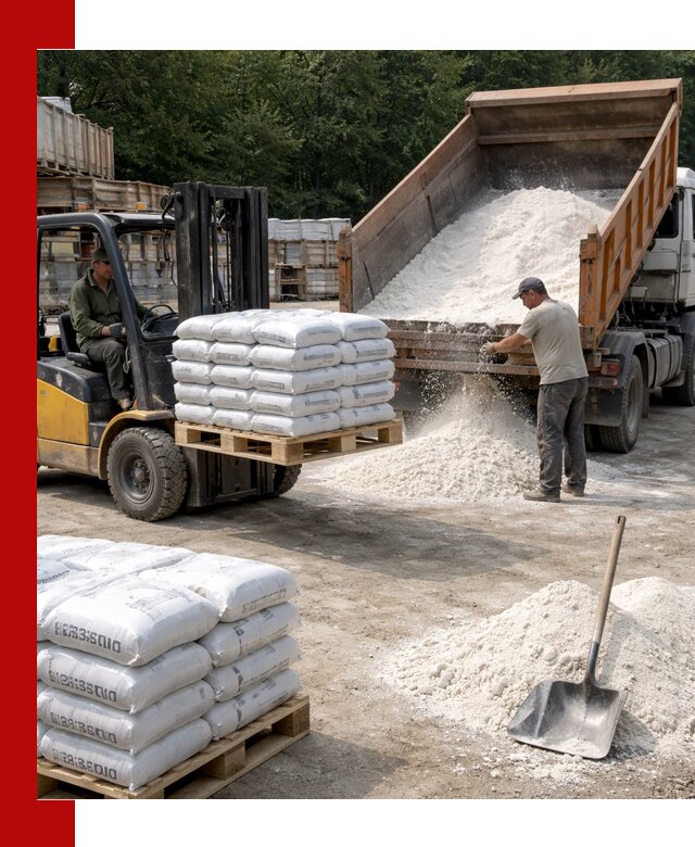Доставка строительной извести оптом и в розницу в Чистополе