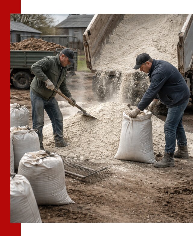 Доставка извести пушонки в Чистополе оптом и мелким оптом