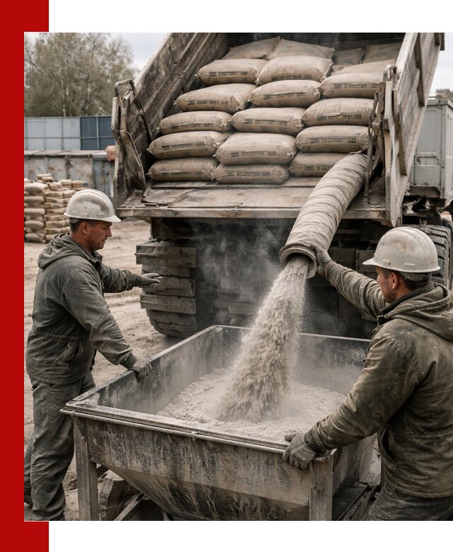 Доставка цемента М400 в Чистополе оптом и в розницу