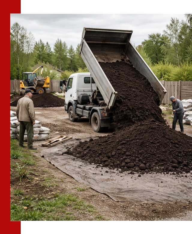 Доставка качественного почвогрунта в Чистополе оптом и в розницу