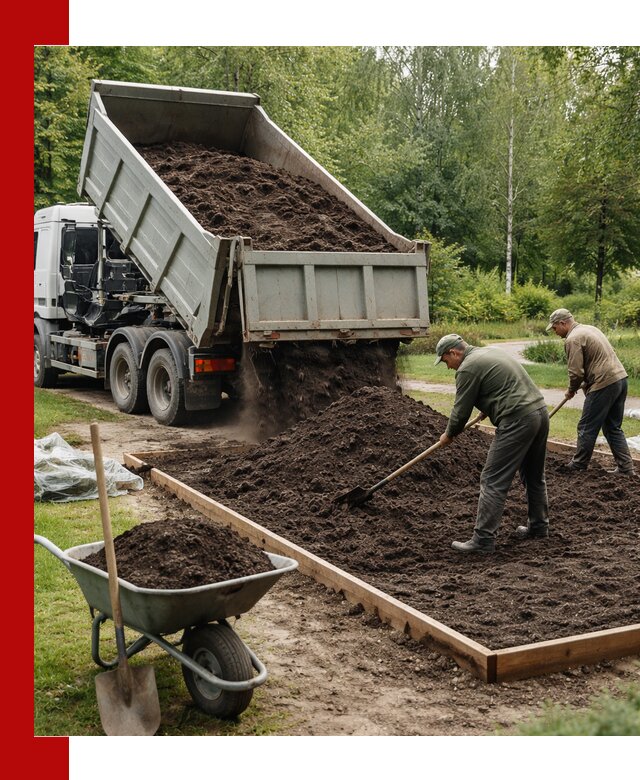Доставка грунта для озеленения и благоустройства в Чистополе