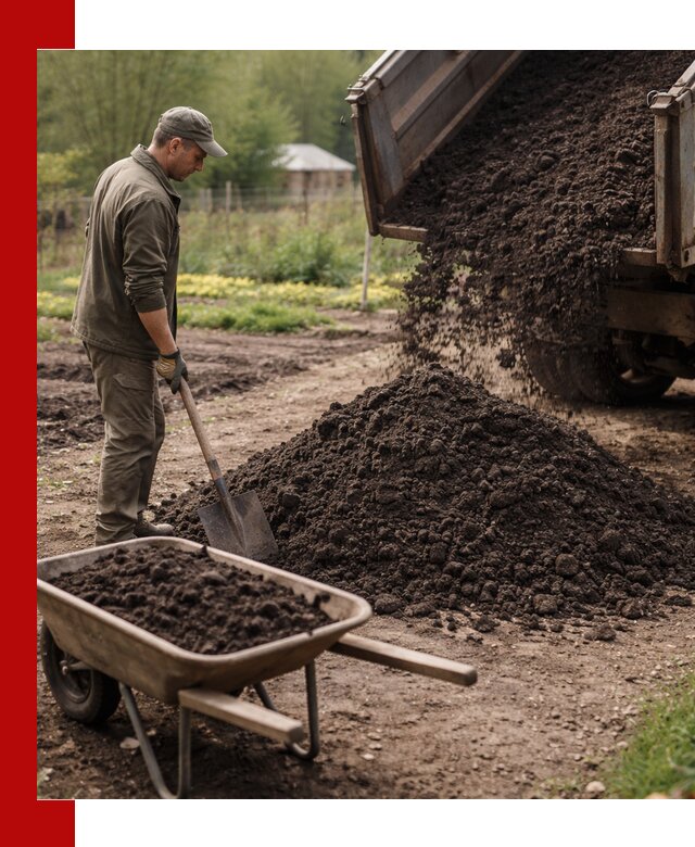 Доставка качественной земли для огорода в Чистополе