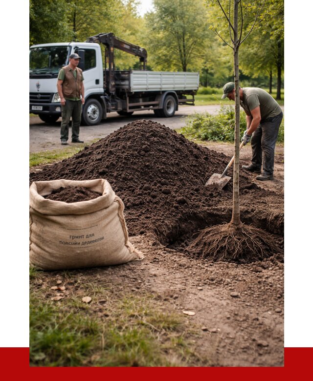 Грунт для посадки деревьев в Чистополе от 1229 р. | ПРОНЕРУДЧст