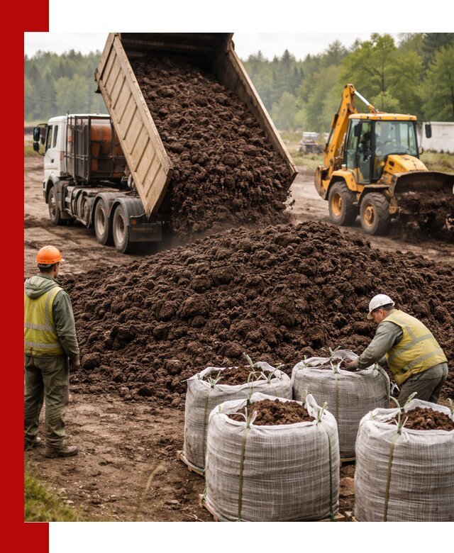 Доставка нейтрального торфа в Чистополе оптом и в розницу