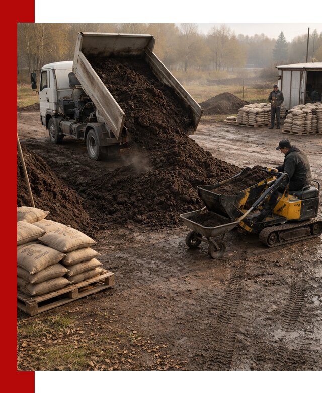 Кислый торф в доставке по выгодным ценам в Чистополе