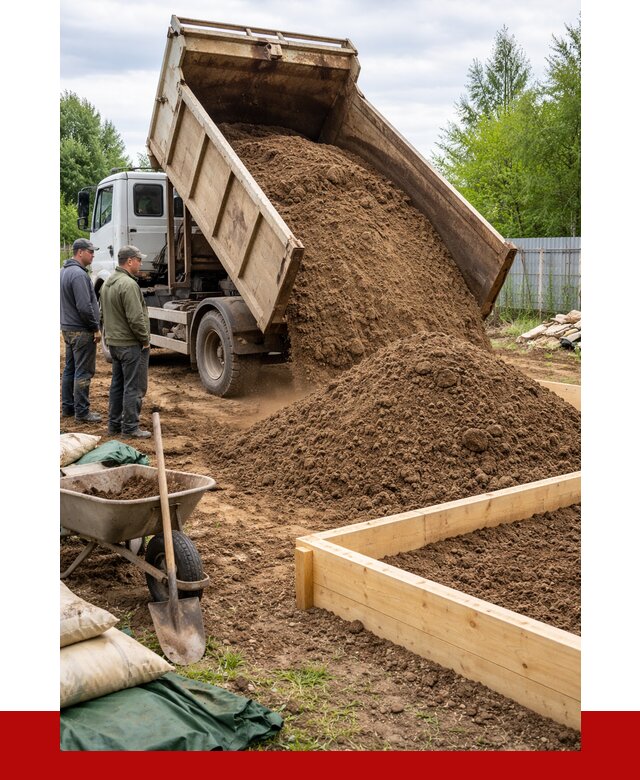 Торфо песчаная смесь в Чистополе с доставкой от 1894 р. | ПРОНЕРУДЧст
