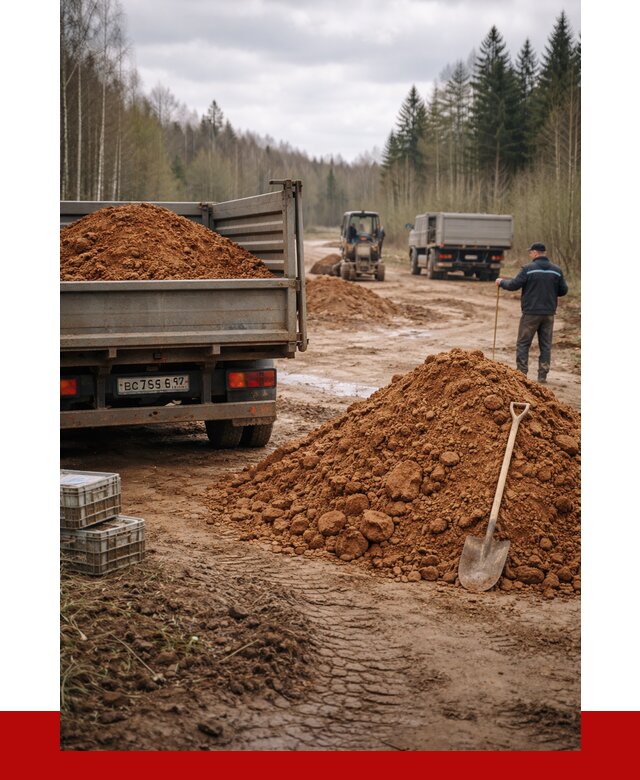 Глина и суглинки в Чистополе от 4608 р. за куб | ПРОНЕРУДЧст