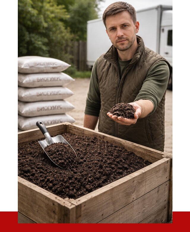 Купить биогумус в Чистополе с доставкой от 8703 р. за куб | ПРОНЕРУДЧст