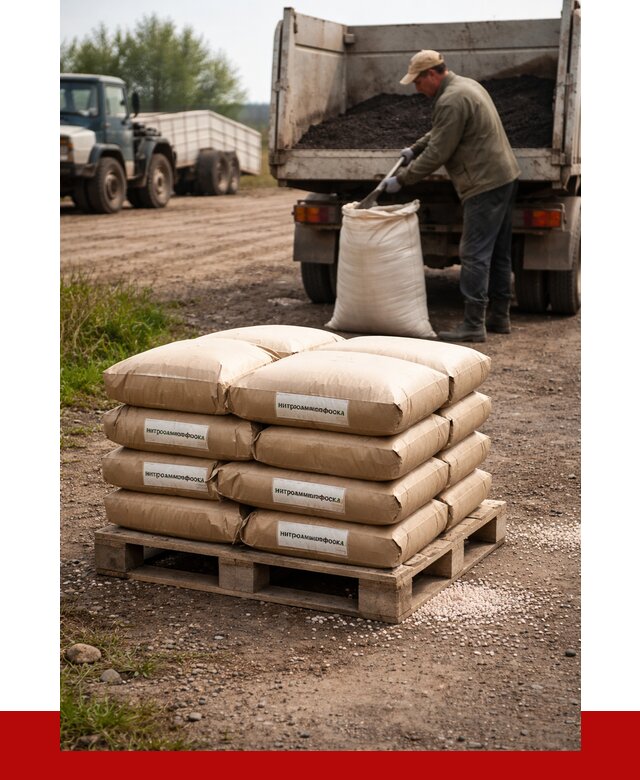 Купить нитроаммофоска в Чистополе от 4300 р. за куб | ПРОНЕРУДЧст