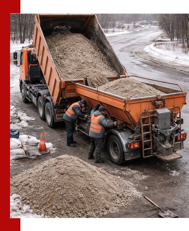 Поставка и вывоз пескосоля в Чистополе оптом и в розницу