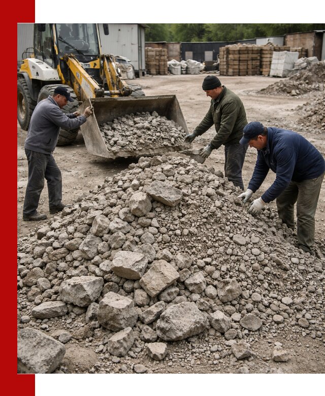 Демонтаж и вывоз бой бетона в Чистополе