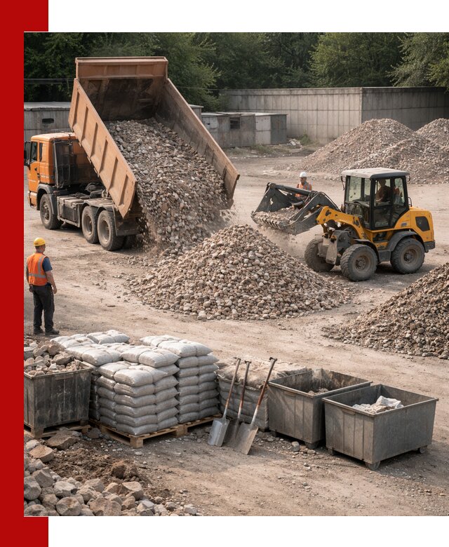 Вторичные материалы для отсыпки в Чистополе — поставка и доставка