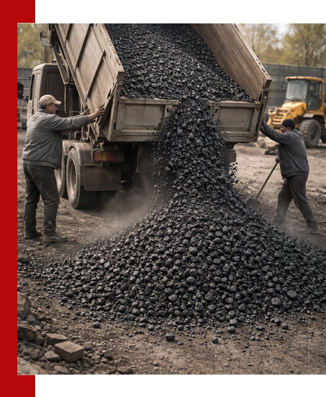 Доставка угля семечка самосвалами в Чистополе