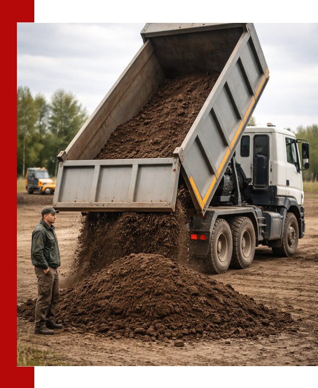 Аренда самосвала с водителем в Чистополе для сыпучих грузов и навоза