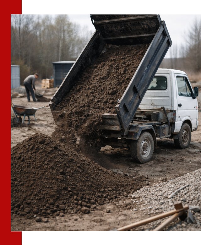 Аренда минисамосвала в Чистополе для доставки сыпучих материалов