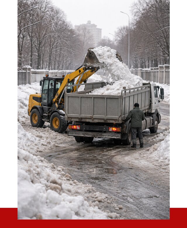 Вывоз снега с погрузкой в Чистополе от 3584 р. ПРОНЕРУДЧст